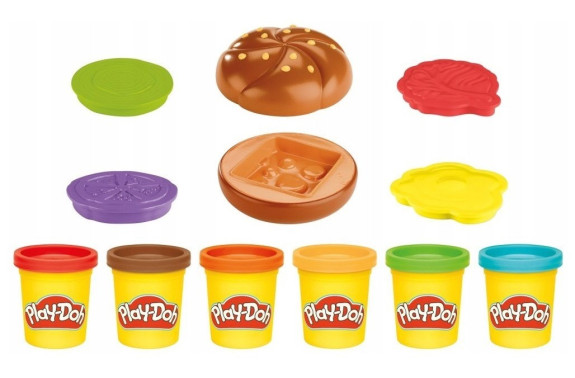 Malé lahôdky, hamburger PlayDoh