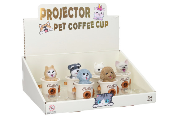 Projektor psík 8 cm