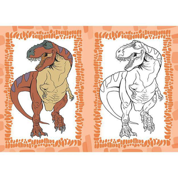 Maľovanky A5 Dinosaury