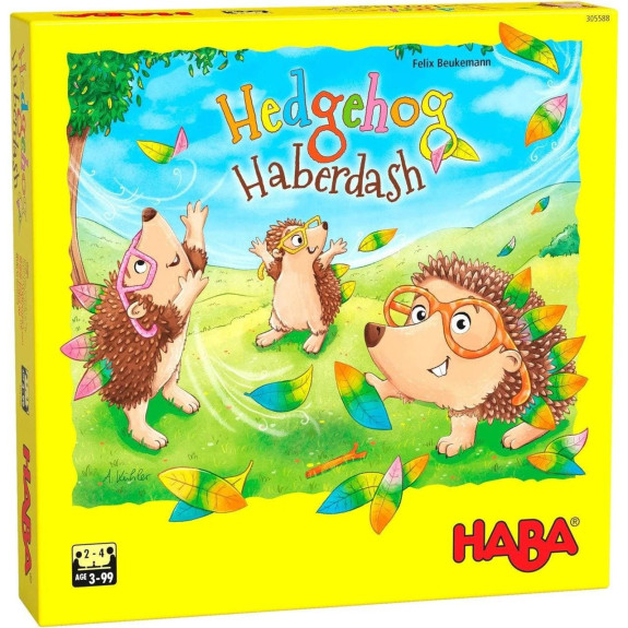 Spoločenská hra pre deti Ježko a kamaráti Haba
