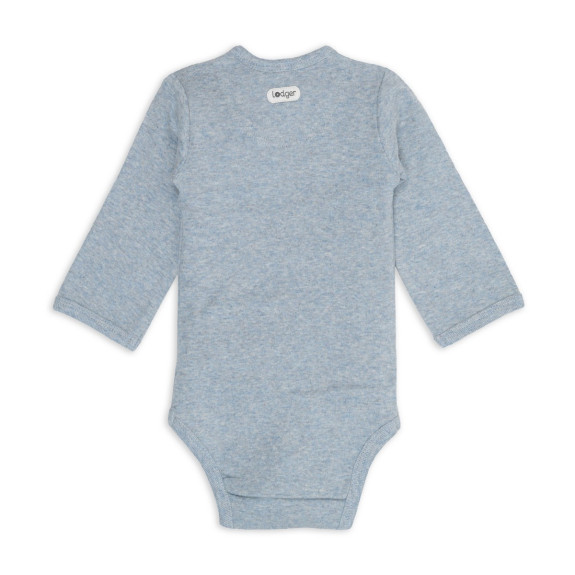 Body s dlhým rukávom Melange Blue Fogg Lodger