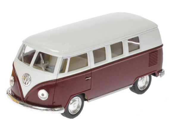Autobus Volkswagen 1:32 13 cm kov spätný chod