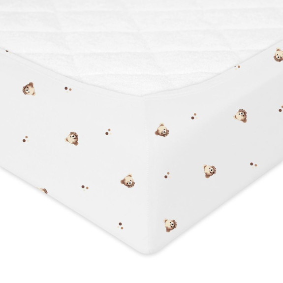 Nepremokavé prestieradlo jersey Print 70 x 140 cm Babymatex