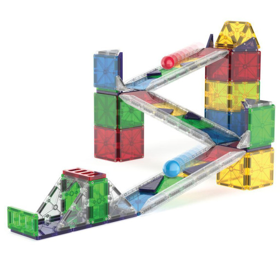 Magnetická stavebnica Rail Racers Deluxe 90 dielov