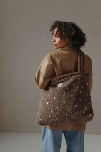 Teddy Hearts Diaper Bag - prebaľovacia taška Studio Noos