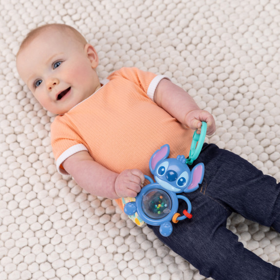 Hračka na C krúžku senzorická Stitch Tummy Tumble™ 0 m+ Bright Starts