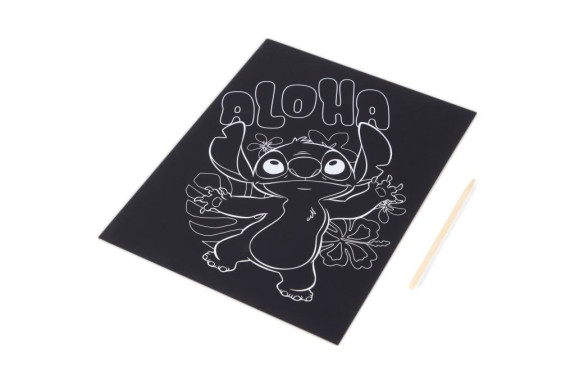 Vyškrabávacie obrázky Stitch 2 ks