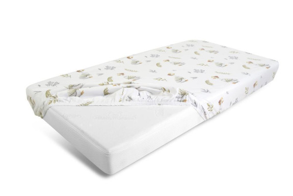 Bavlnená prestieradlo s gumou Print 60 x 120 cm Babymatex