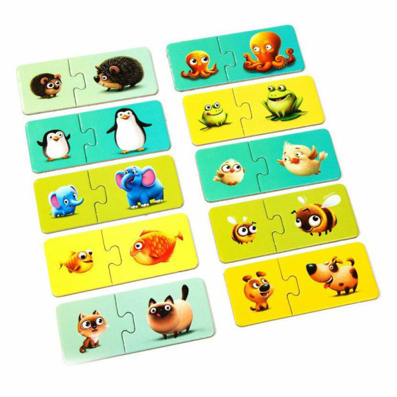 Náučné puzzle 20 dielikov Puzzlika - Moja rodina