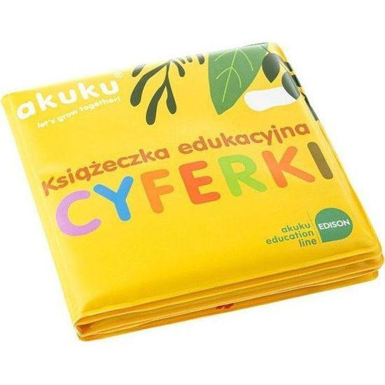 Vzdelávacia knižka do vody číslica Akuku