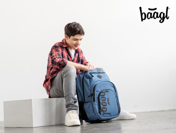Set 3 Coolmate Ocean Blue: batoh, peračník, sáčok Baagl