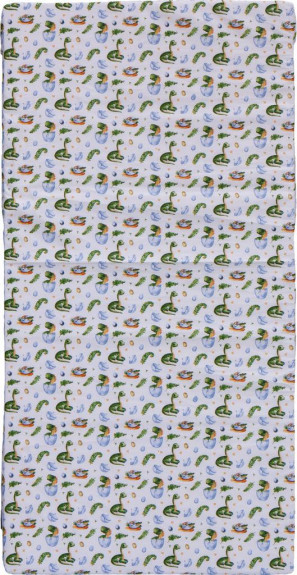 Molitanový matrac do postieľky farebný 120 x 60 x 5,2 cm Scarlett