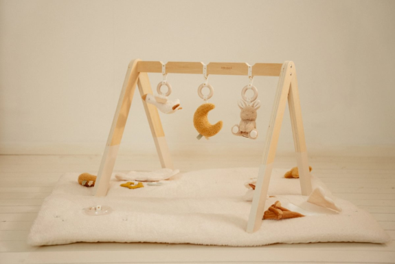 Drevená hrazdička Newborn Naturals Little Dutch