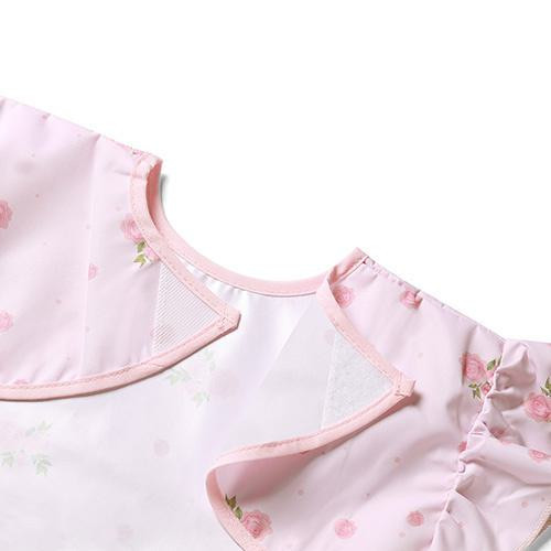 Nepremokavá zásterka s volánikmi - podbradník Rose BabyOno