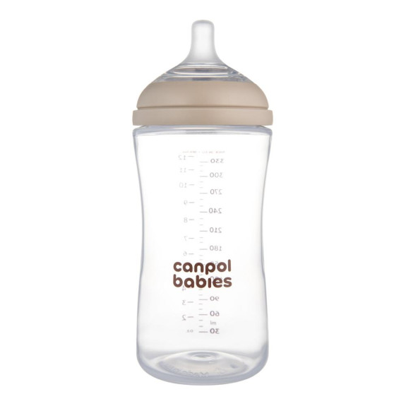Fľaša antikoliková Natural Shape 330 ml Canpol babies