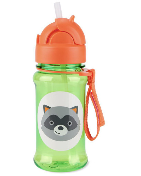 Zoo tritan Fľaša so slamkou 355 ml 12m+ Skip hop