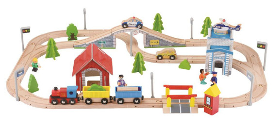 Vláčikodráha 80 dielov 2Kids Toys