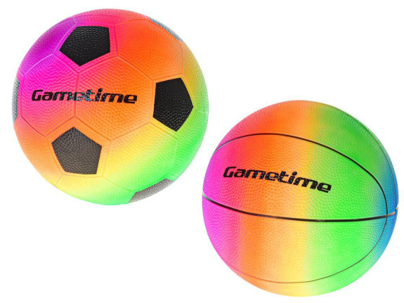 Gametime lopta 23 cm dúhová