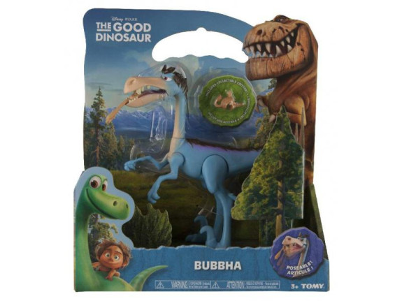 Bubbha - plastová postava stredná Hodný Dinosaurus