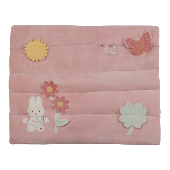 Hracia deka zajačik Miffy Lucky Blossom Little Dutch