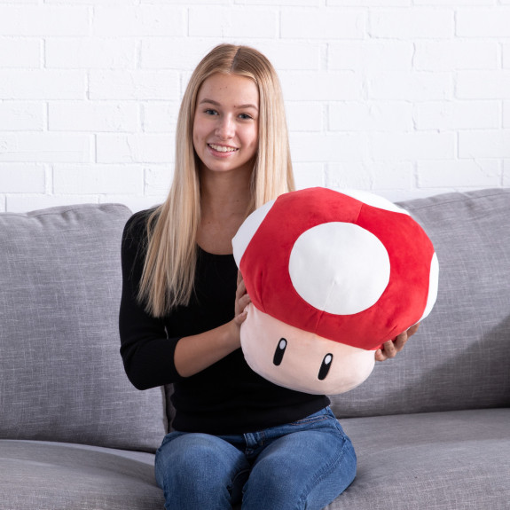 Super Mario plyšová huba 34 cm Mocchi Mocchi