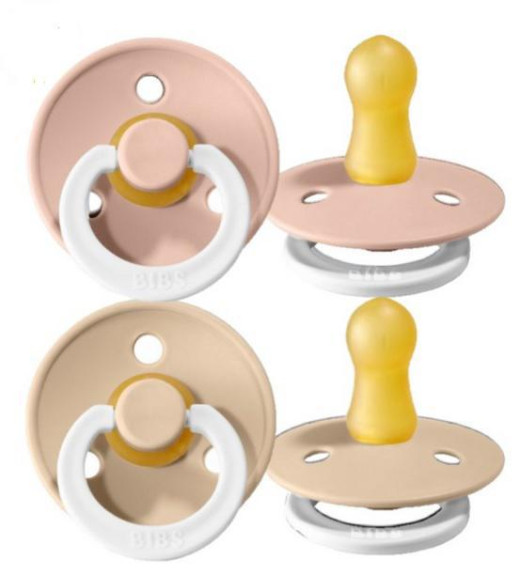 Cumlíky kaučuk 2 ks 0-6 mesiacov Colour Bibs