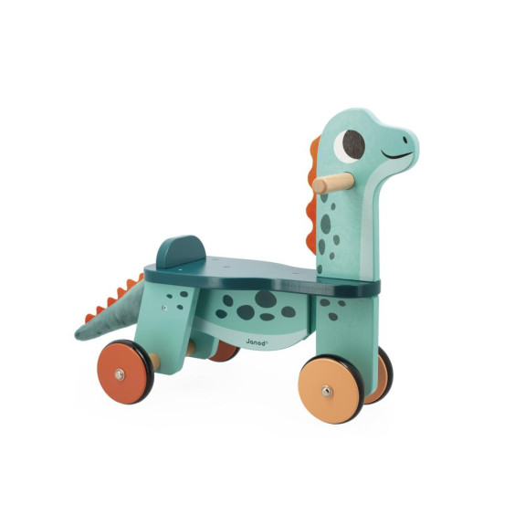 Drevené odrážadlo Portosaurus Dino Janod