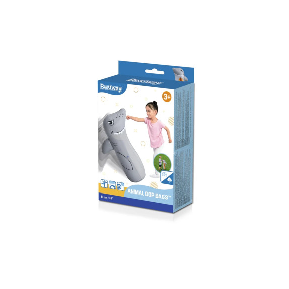 Nafukovacie boxovacie vrece zvieratká 89 cm Bestway