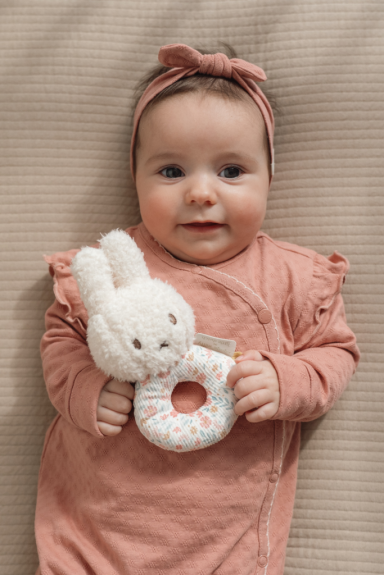 Hrkálka králiček Miffy Lucky Blossom Little Dutch