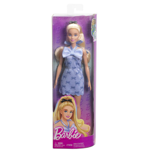 Barbie Modelka - Modrá mašľa