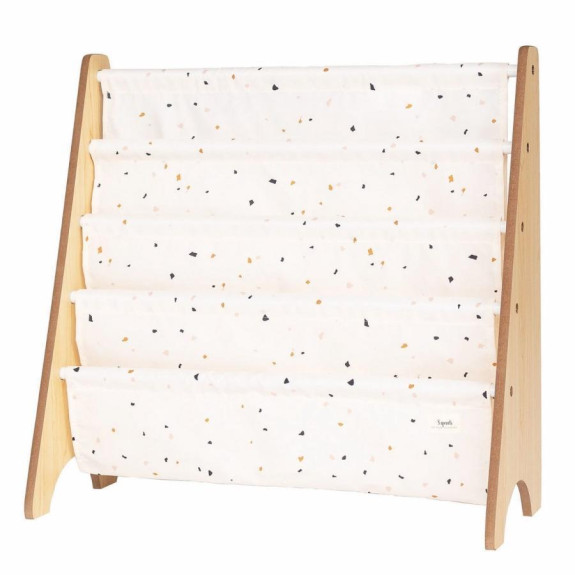 Stojan na knižky Recycled 3 Sprouts Terrazzo