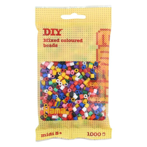 Zažehľovacie korálky MIDI - MIX 207-00 1.000ks Hama