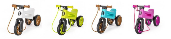Odrážadlo Funny Wheels Rider SuperSport 2v1+popruh balené v krabici