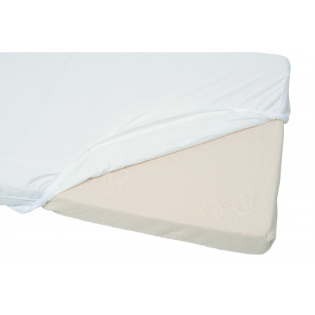 Chránič matraca z bambusovej viskózy 60 x 120 cm, White Candide