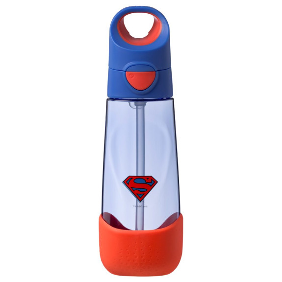 Fľaša na pitie so slamkou 600 ml Superman B.Box
