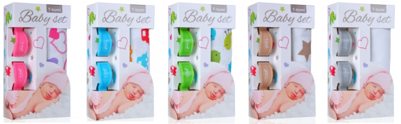 Baby set - bambusová osuška + kočíkový kolíček
