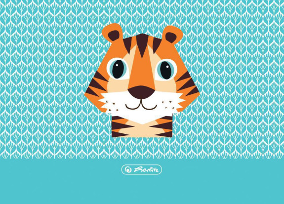Dosky na číslice B5, tiger