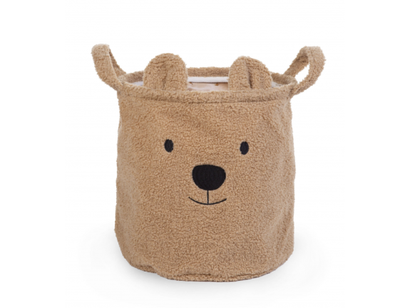 Kôš na hračky Teddy Beige 30 x 30 x 30 cm Childhome