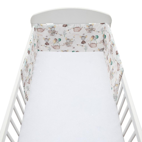 Mantinel do postieľky New Baby Mouse Mia