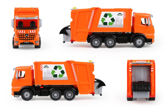 Auto smetiarka Worxx plast 53 cm Mercedes Arocs