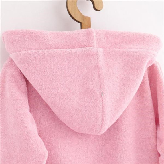 Detský froté župan New Baby pink