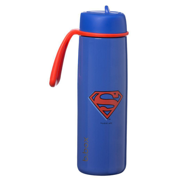 Nerezová termofľaša so slamkou 690 ml Superman B.Box