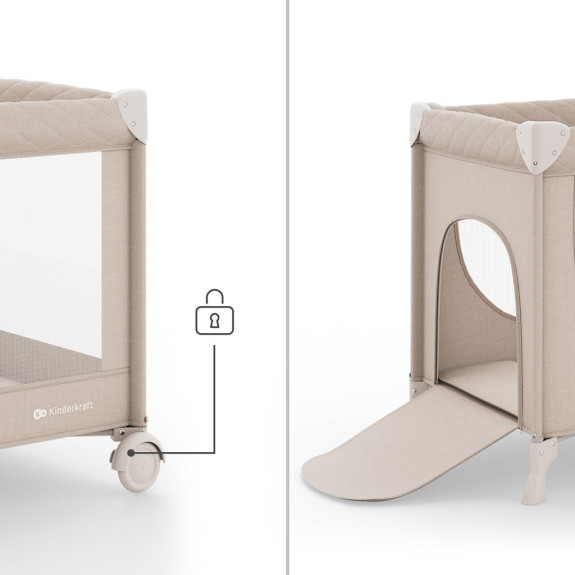 Postieľka cestovná Leody Up Kinderkraft