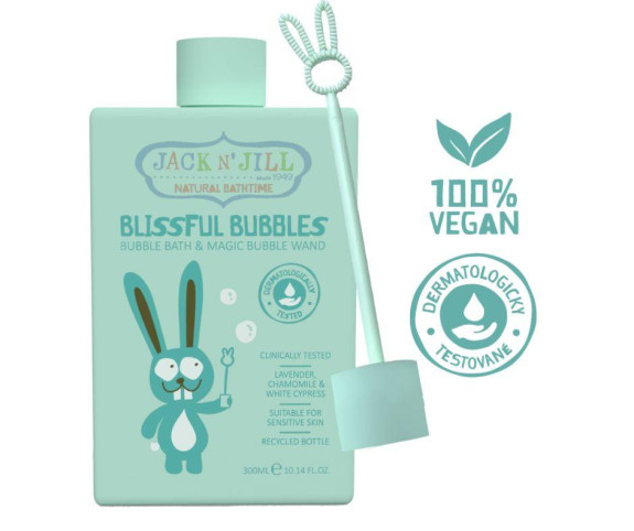 Hravá pena do kúpeľa s bublifukom Jack N´Jill 300 ml