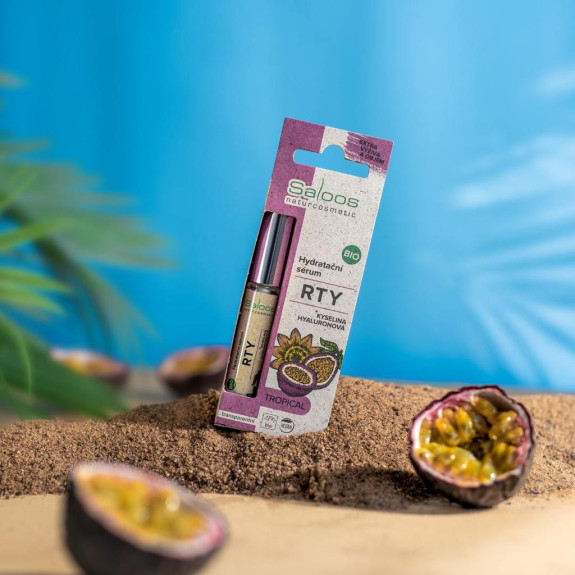 Bio Hydratačné sérum na pery Tropical 7 ml Saloos