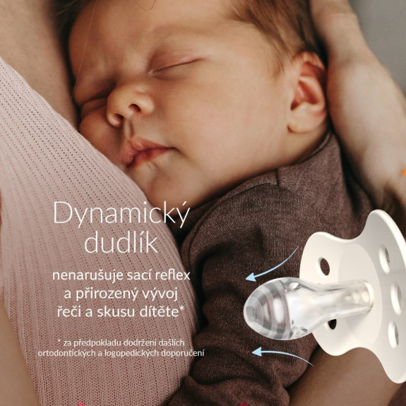Mini cumlík silikónový dynamický Petit Marin 0-2 m, 2 ks chlapec Lovi