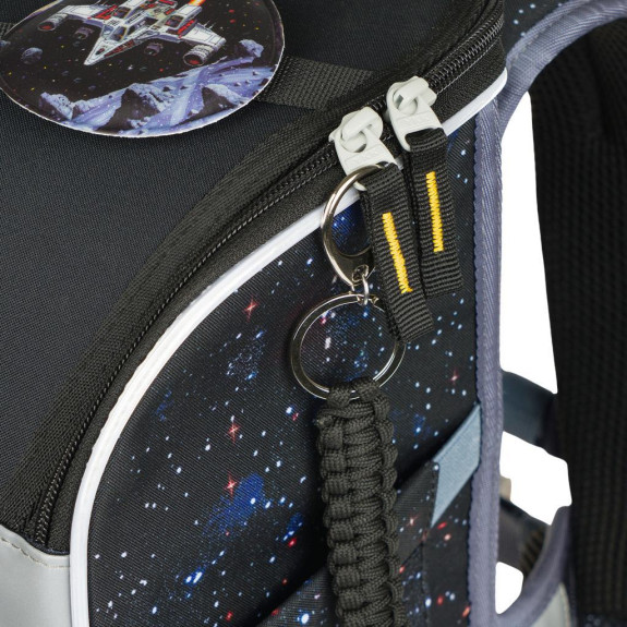 Školská aktovka Zippy plus Pixel Space Baagl