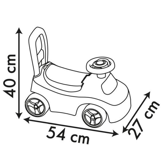 Odrážadlo Auto Minnie