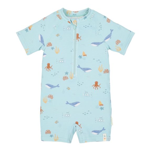 Plavky krátky rukáv Ocean Friends Little Dutch