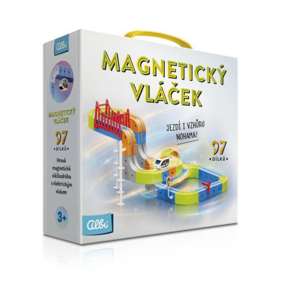 Magnetický vláčik 97 dielikov Albi